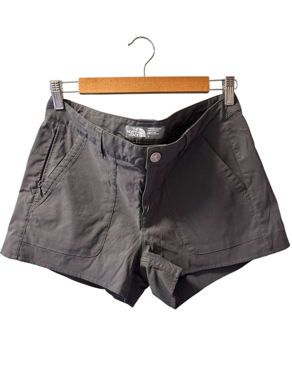 The North Face Women's Gray Active Stretch Shorts
